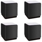 Pieds de meubles en acier au carbone carr�s rehausseur 5cm protection plancher lits canap�s armoires