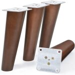Gotrays - pieds de meuble inclinés 20, 32 cm pieds en bois inclinés pour repose - pieds table basse 4 ... Gotrays - pieds de meuble inclinés 20, 32 cm pieds en bois inclinés pour repose - pieds table basse 4 ...