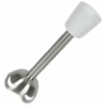 Pied mixer inox lame4 blanc