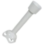 Pied mixeur blanc  2 lames 207x50x70 mm robot mnager ms - 651793 moulinex robot mnager ms - 651793 ...