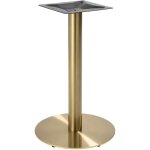 Pied de table en acier inoxydable or sutton Pied de table en acier inoxydable or sutton