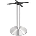 Pied de table rond chrom� jusqu'� 800 mm - bolero