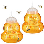 Piege a guepes orange lot de 2