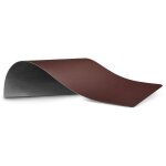 Sous - main en cuir recyclé sous - main pour le bureau certifié kotex 100 x 40 cm chocolate brown Sous - main en cuir recyclé sous - main pour le bureau certifié kotex 100 x 40 cm chocolate brown