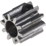 Pignon rs pro module 1, 10 dents , al�sage de 6mm en acier ( prix pour 1 )