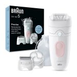 Pilateur lectrique braun silk - pil 5 - pilation facile - peau douce longue dure - 5 - 060 - blanc ...