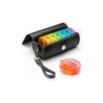 Pilulier hebdomadaire, pilulier 7 jours 14 compartiments, pilulier hebdomadaire de couleurs assorties, ...