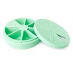 Pilulier hebdomadaire en silicone - petit pilulier quotidien pour vitamines, supplments et huiles de ...
