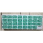 Pilulier mensuel cube mensuel 31 jours pilulier 4 semaines pour vitamines, huile de poisson, supplments ...
