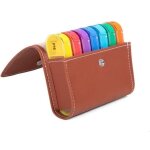 Pilulier semainier 7 jours 28 compartiments amovibles portable pilulier portefeuille distributeur m�dicament ...