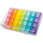 Pilulier semainier - bo�te � pilules pour la semaine - 7 compartiments quotidiens - 28 compartiments ...