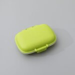 Pilulier de voyage 2 pices, pilulier portable  8 compartiments, petit tui  pilules quotidien, contenant ...