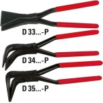 Pince � agrafe, branches recouvertes de pvc