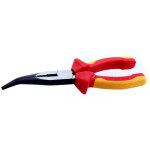 Pince � bec incurv�e 8 pouces ? acier chrome - vanadium ? isolation 1000v ? pour serrage et coupe de ...