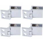 Pince � charni�re en verre, pince � charni�re de porte en verre, installation facile, support en verre ...