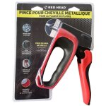 Pince pour chevilles mtalliques  expansion red head spcial plaquo - kmx