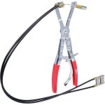 Pince  collier  crmaillre avec double cble bowden, 600mm