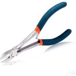 Pince coupante lat�rale longue port�e de 15, 2 cm mini pince coupante pour fil fin - effet de levier ...