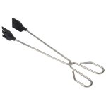 Pinces de cuisine avec pelle en acier inoxydable / nylon. 35cm