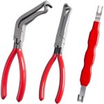 Pince d�connexion �lectrique voiture 3pcs - outil s�paration connecteur automobile - robuste en m�tal ...