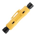 Ensoleille - pince à dénuder à main pour rg59 rg11 rg7 rg6 outil de réparation d'électricien(jaune) Ensoleille - pince à dénuder à main pour rg59 rg11 rg7 rg6 outil de réparation d'électricien(jaune)