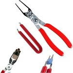 Pince � deux pi�ces pour l'extraction de relais et de fusibles, outil de d�connexion des bornes de batterie ...