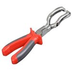 Pince  durite de carburant - 235 mm - acier inoxydable - convient aux tuyaux d'essence