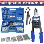 Dayplus - pince pour crous  river filetage rivets pince set ecrous  river en acier m5 m6 m8 m10 m12 ...
