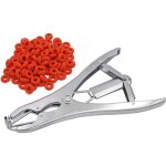 Pince d'expansion d'applicateur d'anneau de avec 100 anneaux en caoutchouc castration pince de castration ...