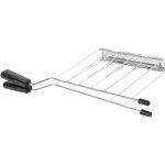 Pinces pour grille - pain, pinces pour grille - pain, grille et fond de r�cipient en acier, poign�es ...