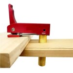 Pince de maintien de table mft pour le travail du bois en alliage d'aluminium - 19mm