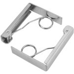 Pinces � nappe, 2 pi�ces pinces de support de nappe en acier inoxydable pinces de couverture de tissu ...