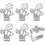 Pinces � nappe pinces de table de pique - nique en acier inoxydable pinces � nappe robustes supports ...