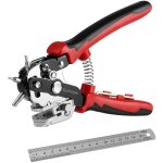 Pince perforatrice cuir, pince trou ceinture cuir pince  perforer le cuir, emporte piece cuir, troueuse ...