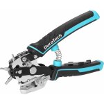 Pince perforatrice rotative avec 6 tailles de poinon interchangeables, outil de perforation avec rgle ...