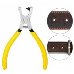Pince � perforer les trous jaune oeillet en cuir bande sangle lien ceinture r�paration � la main outils ...