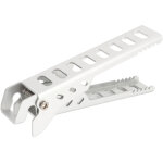 Pince de pr�hension pour casseroles et po�les, support anti - chaleur pour plats, clip de levage en argent ...