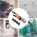 Pince de pressage hydraulique v �12 - 28mm pince de pressage de tuyau en cuivre m�choires de pressage ...