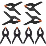 Pince  ressort 8 pices, pinces  ressort en plastique noir pinces  poigne extra rsistantes poignes ...