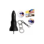Sjlerst - pince  riveter lectrique pour perceuse sans fil lectrique riveteuse riveteuse adaptateur ...