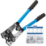 Pince � sertir avec 60 pi�ce cosses outils de sertissage pinces d'�lectricien cosse de c�ble de batterie ...