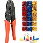 Pince a sertir, 700 pieces isoles de awg20 - 10 (0, 5 - 1, 5mm2) (1, 5 - 2, 5mm2) (4 - 6mm2) pince  ...