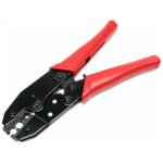 Pince  sertir avec cliquet pour cble et connecteur coaxiaux bnc coax tnc rg58 rg59 rg62 rg140