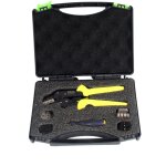 Pince  sertir pour connecteurs avec matrices, lot de 5 pcs.