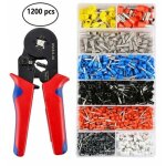 Pince � sertir cosses �lectriques avec 1200 bornes cosse isol�es � sertir de 0. 25mm� � 10mm� outil de ...