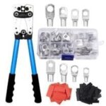 Pince a sertir electrique multicouche awg 10 - 0, 6 - 50 mm� pince � sertir cosses avec bornes � anneau ...