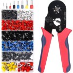 Pince � sertir, embout de cablage outil de sertissage cosse electriques � sertir 1200 pi�ces cosses 0, ...