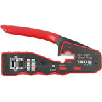 Pince � sertir pour fiches rj45 traversantes - yt - 22440