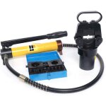 Pince � sertir hydraulique 15t - 16 - 500 mm� - outil de sertissage hydraulique avec 13 matrices