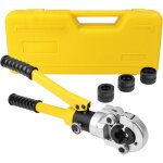 Pince � sertir, pour raccords sur tubes, th16, th20, th26, th32 mm, pince � sertir avec t�te rotative ...